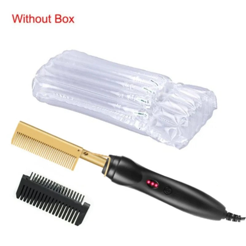 2 in 1 Hot Comb Hair Straightener